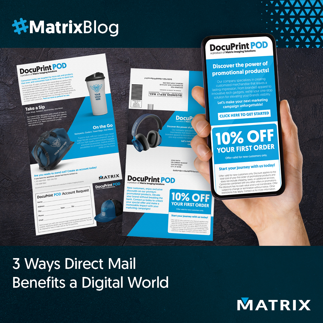 3 Ways Direct Mail Benefits a Digital World
