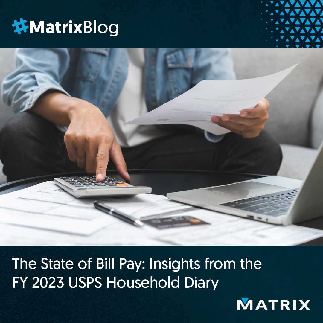 The State of Bill Pay: Insights from the FY 2023 USPS Household Diary